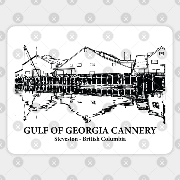 Gulf of Georgia Cannery - Steveston BC Magnet by Lakeric